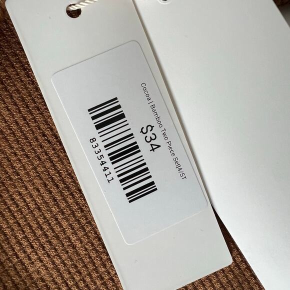 NEW Brixton Phoenix bamboo waffle top - Picture 3 of 5